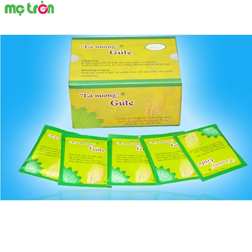 Lá nương Gúte là sản phẩm được sản xuất dựa theo công thức bài thuốc cổ truyền “Lá nương chữa khớp”. Sản phẩm do Tiến sỹ Hoàng Thị Lề kế thừa và phát huy những giá trị thiết thực, tinh túy nhất được lưu truyền qua nhiều đời, đó chính là bí quyết thuốc nam của người dân tộc Tày mang đến nhiều hiệu quả tích cực cho những người bị bệnh về xương khớp.