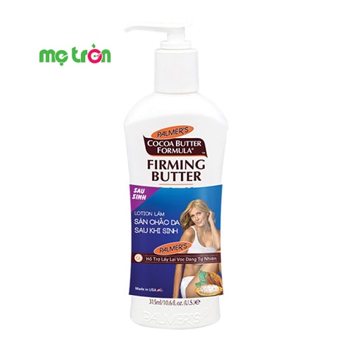 <p>Lotion dưỡng chất săn chắc da Palmers cho mẹ sau sinh là sản phẩm nhập khẩu trực tiếp từ Mỹ với các thành phàn thiên nhiên mang lại hiệu quả làm săn chắc da nhưng vẫn đảm bảo an toàn tuyệt đối cho sự phát triển của thai nhi.</p>