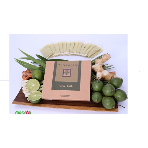 Thảo mộc xông tắm sau sinh Tanamera hay còn được gọi là nước tắm sau sinh được làm từ thảo mộc giúp phục hồi sức khỏe nhanh chóng, khôi phục tình trạng  mất sức cho phụ nữ sau 9 tháng mang thai và sinh con. 