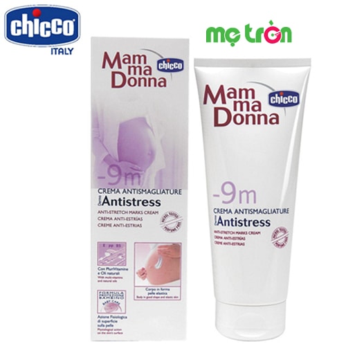 Kem chống rạn da Mama Donna Chicco 200ml là sản phẩm được nhập khẩu trục tiếp từ Italia, đây là sự kết hợp của rất nhiều các loại vitamin và tinh dầu tự nhiên nhằm cải thiện độ đàn hồi, giúp cho da mềm dẻo và phục hồi nhanh sau khi sinh.