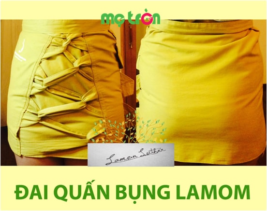 Đai nịt bụng giảm béo sau sinh Lamom Tanamera