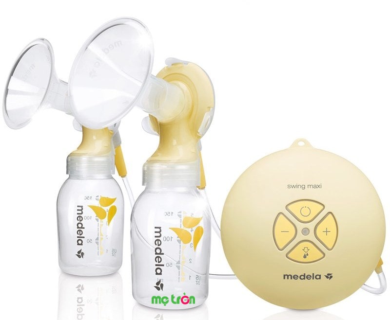 <p>Máy hút sữa bằng điện Medela Swing Maxi từ Thụy Sĩ có tác dụng kích thích để sữa ra đều hơn và nhiều hơn đồng thời đây cũng chính là bí quyết giúp tăng cường và duy trì nguồn sữa mẹ lâu dài. Quá trình hoạt động của chiếc máy mô phỏng tương tự như quá trình bú của bé theo chế độ hút nhả nghỉ.</p>