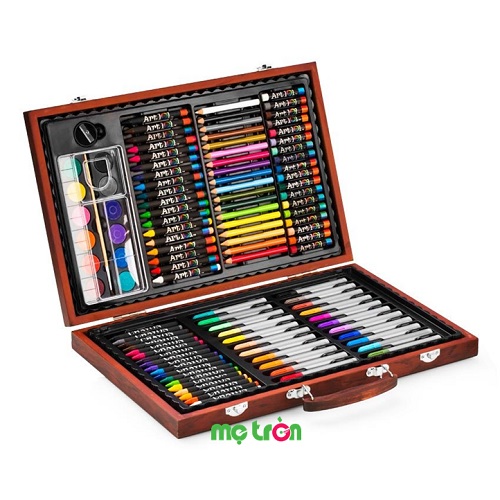 Bút chì hộp màu hộp gỗ M110W Colormate cho màu sắc tươi sáng