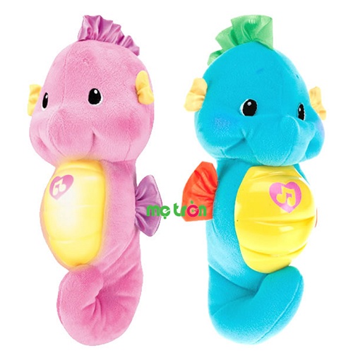 Cá ngựa ru ngủ thông minh Fisher-Price Soothe & Glow Seahorse DGH82 là sản phẩm chất lượng với tính năng tiện lợi là ru ngủ cho bé. Chỉ với một nút bấm là đèn sẽ sáng và có giai điệu nhẹ nhàng phát ra để dỗ bé ngủ. Sau 5 phút đèn và nhạc sẽ mờ dần rồi tắt hẳn.