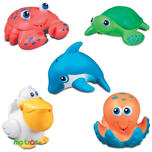 Bộ đồ chơi nhà tắm 5 sinh vật biển Munchkin 31205