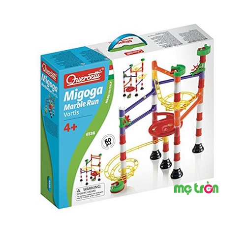 - Quercetti Super Marble Run (age 4+) 6580 được làm từ chất liệu nhựa cao cấp an toàn cho bé.
- Gồm nhiều hình khối thiết kế đẹp mắt mang đến sự hứng thú cho bé vui chơi.
- Thích hợp với các bé từ 4 tuổi trở lên.
