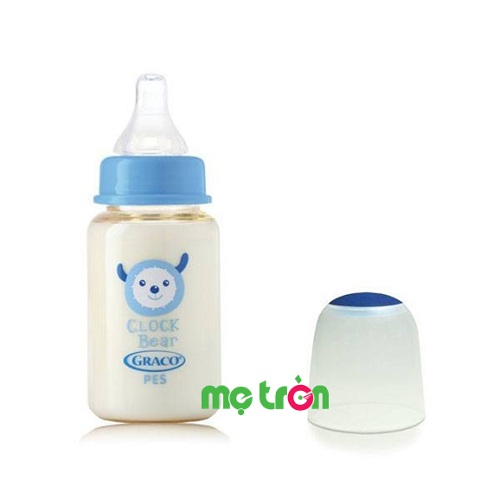 Bình sữa Graco PES 120ml (cổ chuẩn – GC38508) được làm từ chất liệu nhựa PES an toàn, thân thiện và không độc hại, nhẹ, không chứa BPA gây hại cho sức khỏe của bé. Ngoài ra, bình sữa nhựa rất nhẹ, dễ sử dụng và tiện lợi để mang theo mỗi lúc đưa bé đi chơi.