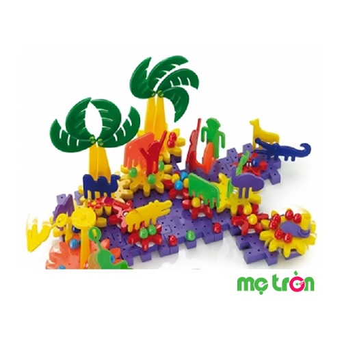 - Đồ chơi Quercetti Georello Park 130 PZ (age 4+) 2338 được làm từ chất liệu nhựa dẻo cao cấp an toàn cho bé.
- Gồm nhiều hình khối thiết kế đẹp mắt mang đến sự hứng thú cho bé vui chơi.
- Giúp bé làm quen với tạo hình cơ khí và kỹ thuật lắp ráp cơ bản.
