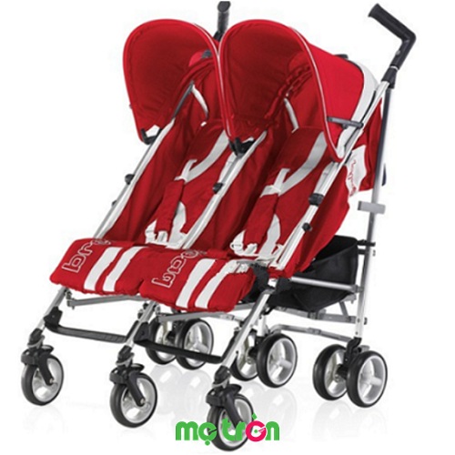 Xe đẩy đôi dành cho bé song sinh Brevi B.Flexy BRE779-233 màu đỏ được thiết kế với kiểu dáng đặc biệt dành riêng cho những gia đình có em bé song sinh. Đây là dòng xe đẩy siêu gọn nhẹ, thuận lợi cho bạn và các bé khi sử dụng. 