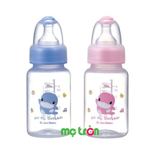Bình sữa KUKU 120ml nhựa PP cổ chuẩn KU5918 được làm từ chất liệu nhựa cao cấp, hoàn toàn không chứa BPA gây hại cho sức khỏe của bé. Thân bình trơn nhẵn, nhỏ gọn nhẹ giúp bé hoàn toàn có thể cầm được để bú bình.