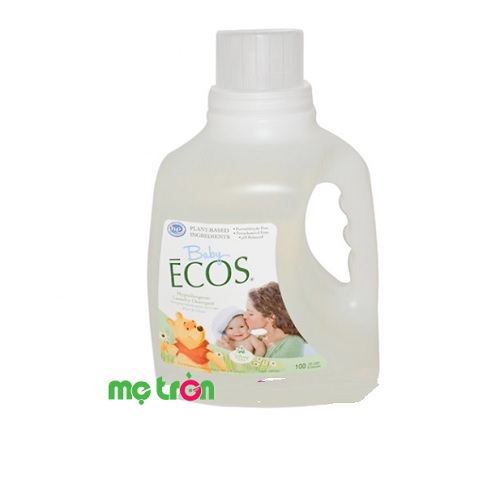Dung dịch giặt xả Baby Ecos 1,47L nhập khẩu chính hãng từ Mỹ