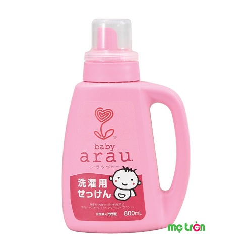 Nước giặt Arau Baby 800ml tinh dầu thiên nhiên, không hóa chất độc hại