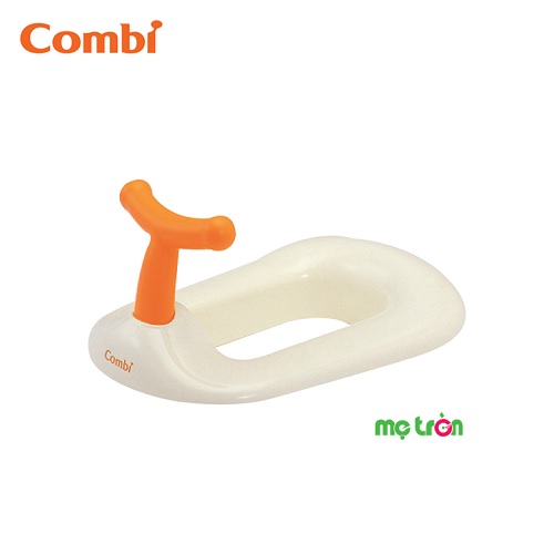 Nắp bô Combi 2 màu trắng và cam chất liệu an toàn