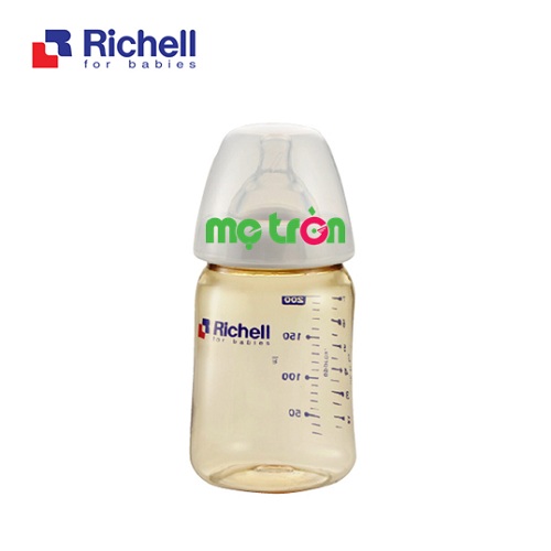 Bình sữa nhựa PPSU 200ml Richell RC98137 an toàn cho sức khỏe của bé là dòng sản phẩm chất lượng của thương hiệu Ritchell Nhật Bản. Với thiết kế bình nhỏ gọn và vừa tay cầm của bé giúp bé dễ dàng cầm bình bú hơn. Bên cạnh đó, bình được làm từ chất liệu nhựa cao cấp hoàn toàn không chứa BPA gây hại cho sức khỏe của bé.