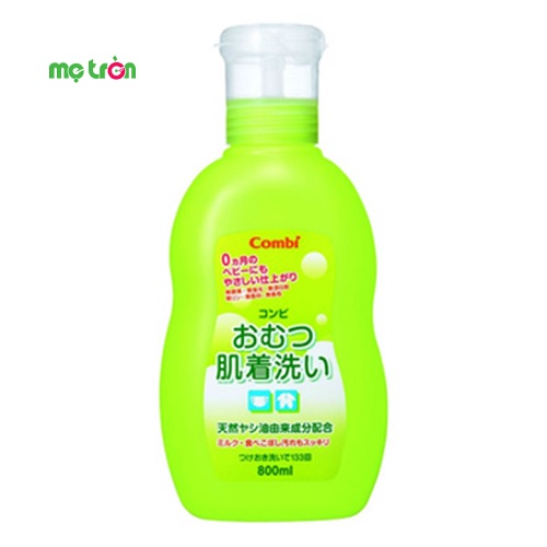 Chai dung dịch giặt xả quần áo TE từ dầu cọ Combi 800ml