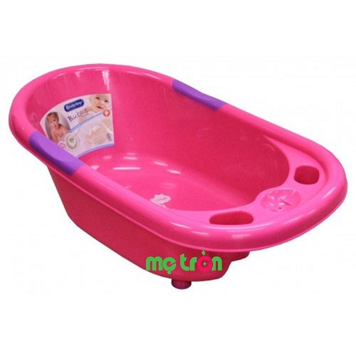 Thau nhựa tắm bé Lucky Baby 595114-PINK  màu hồng