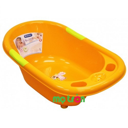 Thau nhựa tắm em bé Lucky Baby 595114-ORA màu cam