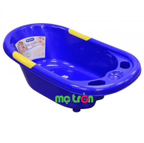 Thau nhựa tắm em bé Lucky Baby  595114-BLU màu xanh