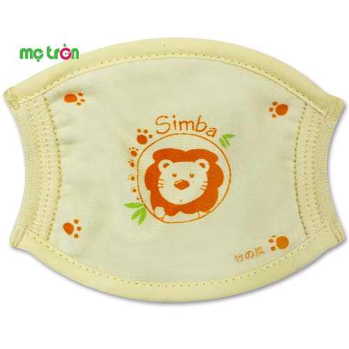 Khẩu trang bột tre cho bé Simba S1030  (10.5cm x 9cm)