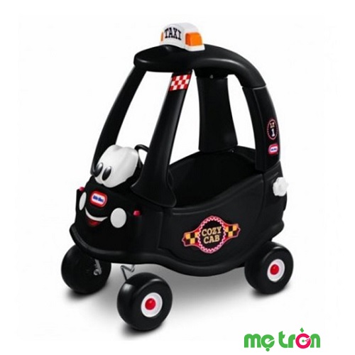 Xe chòi chân cozy mô phỏng xe taxi màu đen Little Tikes LT-172182 là mô hình xe đồ chơi được thiết kế dành riêng cho các em bé từ 1 tuổi rưỡi trở lên. Xe có các chức năng như xe thật như cửa xe có thể đóng mở dễ dàng, nút khởi động, có còi xe và cả nơi đổ xăng cùng nơi giử bình nước giải tỏa những cơn khát.