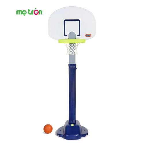 Bộ bóng rổ cao 180cm 2 màu xanh lá/xanh navy Little Tikes LT-638206