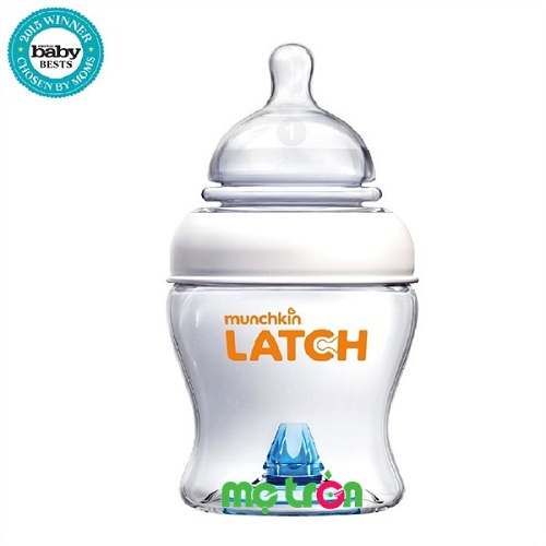 Bình sữa Munchkin Latch (4oz) sản xuất theo công nghệ mới nhất