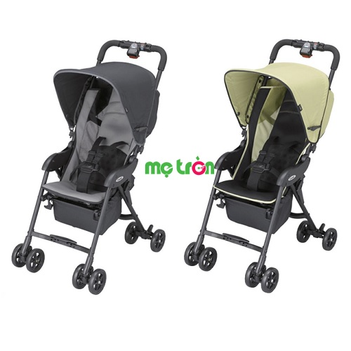 Xe đẩy em bé Combi QuicKids Carpatto RZ/240 - màu xám/xanh cốm