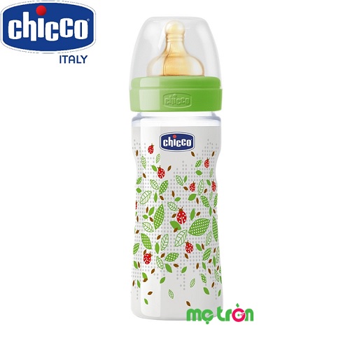 Bình sữa Wellbeing núm cao su dòng chảy thường Cánh cam 250ml Chicco 114864 là dòng sản phẩm chất lượng và cao cấp của thương hiệu Chicco. Bình được làm từ chất liệu nhựa PP hoàn toàn không chứa BPA gây hại cho sức khỏe của bé. Bên cạnh đó núm ty mềm mại, an toàn và có độ đàn hồi cao không làm ảnh hưởng đến sự phát triển răng nướu của bé.