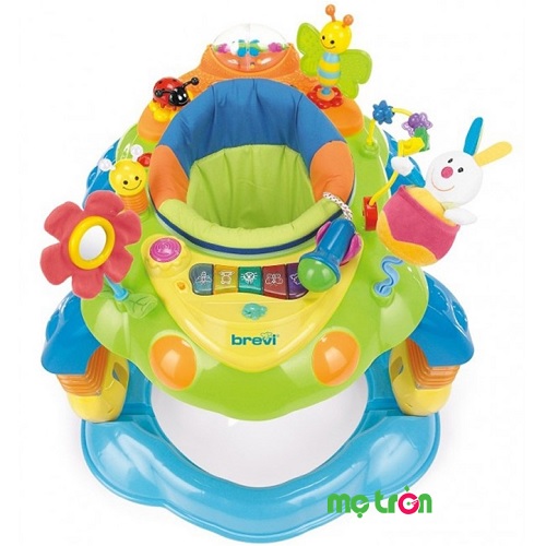 Xe tập đi có đồ chơi 3 in 1 Brevi Giocagiro BRE551 dễ thương ngộ nghĩnh