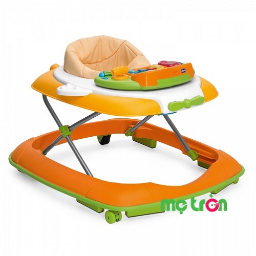 Xe tập đi thiết kế chắc chắn an toàn Chicco Space màu vàng