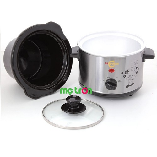 Nồi nấu cháo chậm cho trẻ BBCooker 3.5L thiết kế cao cấp