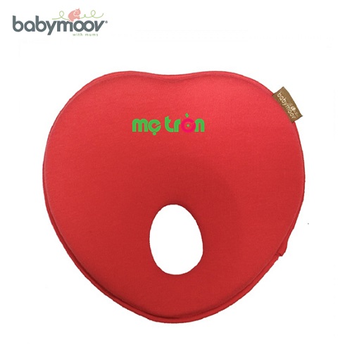 Gối chống bẹt đầu Lovenest Babymoov  - 4 màu trắng, xanh lơ, xám, đỏ