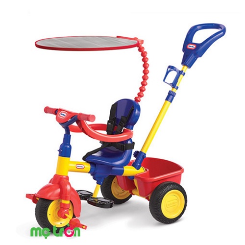 Xe đạp 3 bánh an toàn chắc chắn Little Tikes màu đỏ vàng