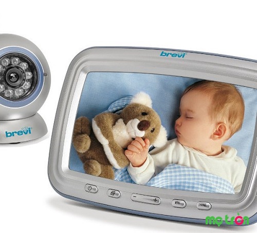 Máy báo khóc hiện đại có camera Brevi Angelino 7 BRE 393