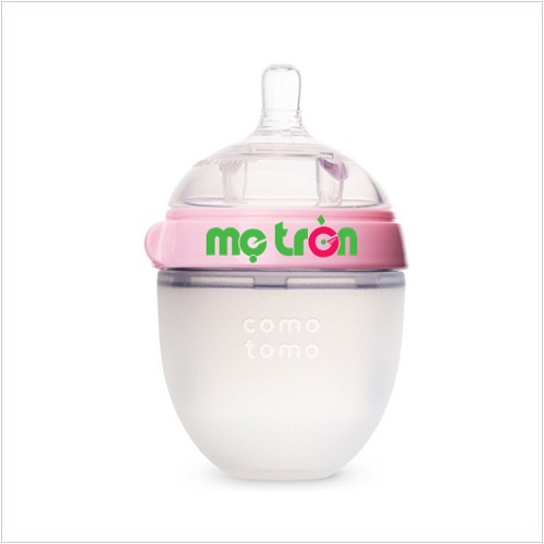 <p>Bình sữa Comotomo 150ml làm từ silicone cao cấp (màu hồng - CT00012) là một trong những sản phẩm bán chạy nhất trên thị trường hiện nay được làm từ chất liệu cao cấp, không chứa độc tố bảo vệ an toàn sức khỏe cho trẻ</p>