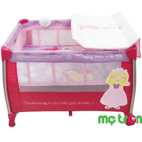 Nôi chơi Lucky Baby Princess 500514 thiết kế đáng yêu là sản phẩm chất lượng dành cho trẻ từ sơ sinh đến 3 tuổi. Nôi giúp bé có những giấc ngủ ngon lành, thoải mái hay chơi đùa thỏa thích mà không lo nguy hiểm, rất xứng đáng để trở thành người bạn đồng hành cùng trẻ trong những năm tháng đầu đời.