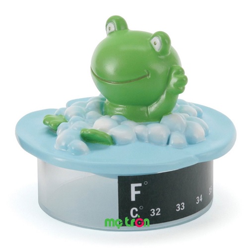 Đo nhiệt độ nước tắm safety-44743 hình chú ếch dễ thương ngộ nghĩnh là sản phẩm dùng để đo nhiệt độ nước khi tắm cho trẻ giúp mẹ kiểm tra và điều chỉnh độ nóng của nước phù hợp cho làn da bé. Ngoài ra, sản phẩm còn được dùng cho bé chơi và có thể nổi trên nước, được làm từ chất liệu nhựa an toàn của Mỹ.