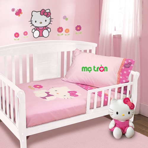 Fullset quây chăn ga gối FS 035 Kitty màu hồng đáng yêu là sản phẩm chất lượng cao cấp được sản xuất tại Việt Nam. Sản phẩm được kiểm định độ an toàn tối đa không gây gại cho sức khỏe của bé.