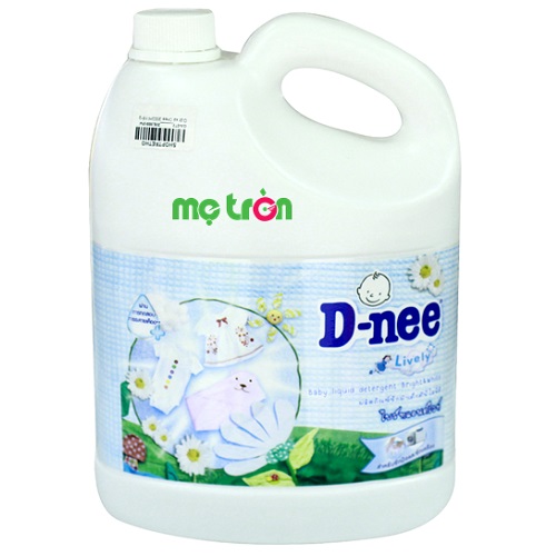 <p>Dung dịch giặt xả Dnee 3000ml màu trắng an toàn và tiện lợi</p>