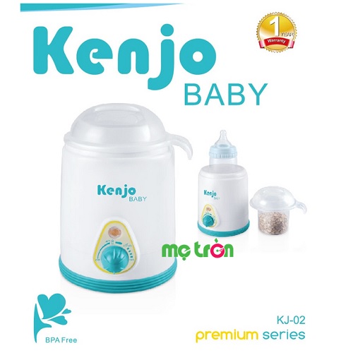 <p><strong>Máy hâm nóng sữa Kenjo KJ-02</strong> là dòng sản phẩm chất lượng dùng để hâm sữa và các loại thức ăn cho bé đa chức năng và giá tốt nhất trên thị trường hiện nay mang thương hiệu từ Nhật Bản. Máy hâm nóng sữa Kenjo KJ-02 được làm từ chất liệu nhựa PP an toàn, công suất hoạt động lớn với tiêu chuẩn đạt chất lượng hàng đầu của Nhật Bản dành trẻ sơ sinh.</p>