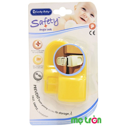 Khóa hộc tủ bằng nhựa Lucky Baby 609262 cao cấp tiện lợi