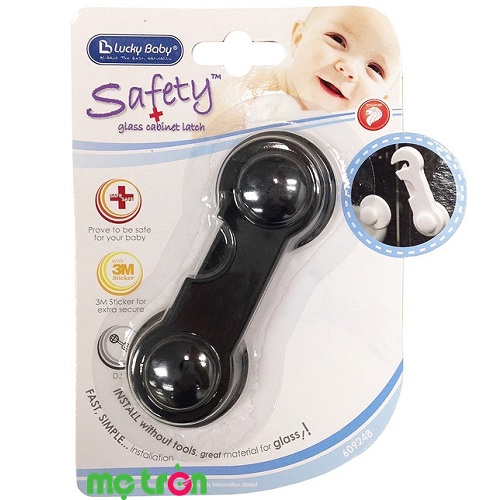 Khóa tủ bằng nhựa Lucky Baby 609286 là chiếc khóa tủ được thiết kế đơn giản nhưng đảm bảo độ chắc chắn, giúp bé sẽ không mở tủ ra được, tránh tình trạng bé bị kẹp tay gây nguy hiểm và việc sử dụng đồ đạc trong tủ của ngưởi lớn cũng không bị ảnh hưởng khi bé lục lọi.