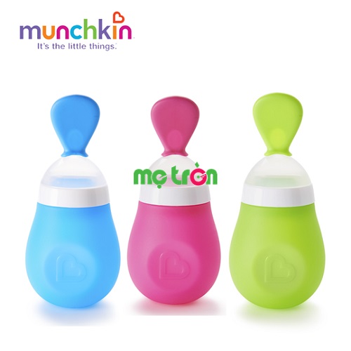 Bình thìa ăn dặm Munchkin tiện lợi và dễ sử dụng