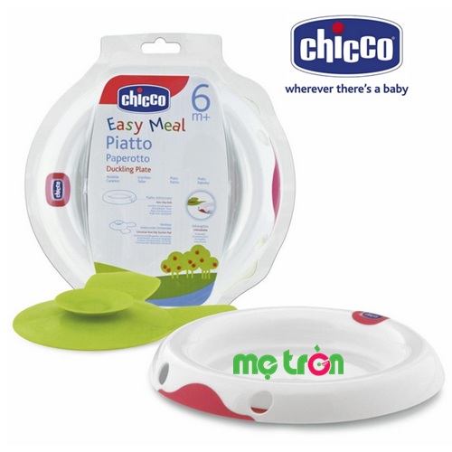 <p>- Đĩa ăn Chicco 113495 có đế chân vịt làm từ chất liệu nhựa cao cấp, không chứa BPA.</p>
<p>- Lòng bát rộng giúp chứa nhiều thức ăn hơn.</p>
<p>- Thiết kế chân đế có thể tháo rời.</p>