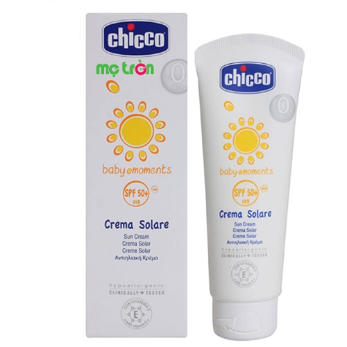 Kem chống nắng dưỡng da  SPF 50+ Chicco 0M+ 75 ml an toàn cho bé