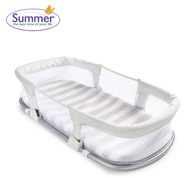 <p>Nôi ngủ chung giường bố mẹ Summer SM91310 tháng là sản phẩm cao cấp chất lượng của thương hiệu Summer Mỹ dành cho bé từ 0 đến 6 tuổi. Sản phẩm với tính năng tiện dụng giúp trẻ sơ sinh có giấc ngủ ngon và thoải mái trong những năm tháng đầu đời.</p>