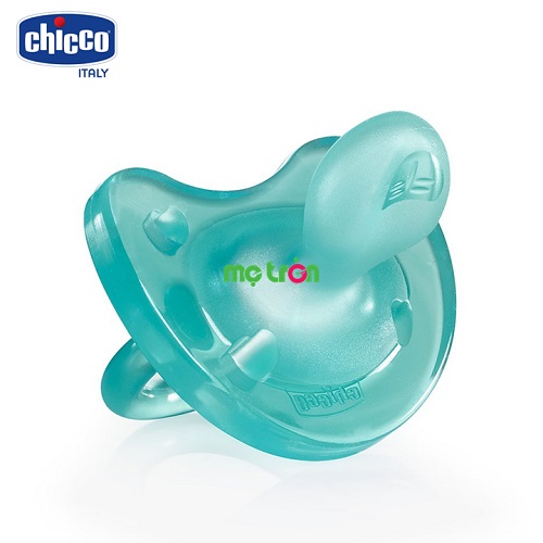 - Ty ngậm Silicon Physio Soft Xanh ngọc 6-12M Chicco 114863 làm từ silicone cao cấp.
- Sản phẩm giúp hỗ trợ bé ngậm mút dễ dàng.
- Có độ đàn hồi tốt đảm bảo an toàn cho răng nướu của bé.
