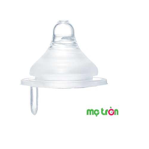 - Ty thay siêu mềm bình sữa cổ rộng dòng chảy chữ thập Simba (S, M, L, XL) làm từ silicone cao cấp an toàn.
- Thiết kế dòng chảy tròn giúp bé bú không bị sặc và mau no.
- Núm ty có lỗ thông khí chống đầy hơi.
