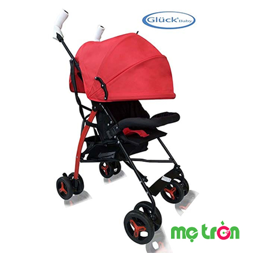 Xe đẩy  du lịch Glück Baby US300 (Xám- Xanh- Đỏ)